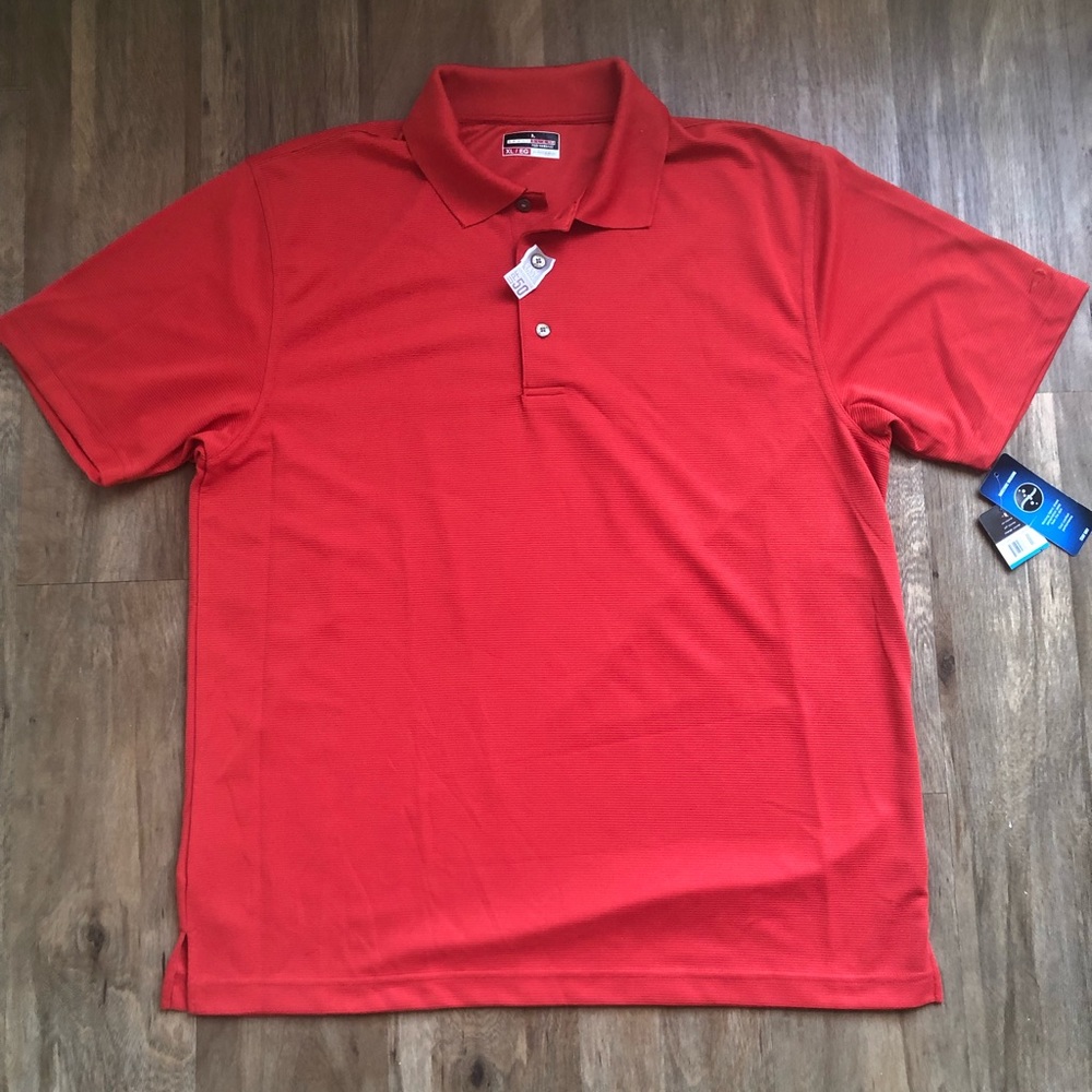 MENS a CHAPS | Red Golf Polo